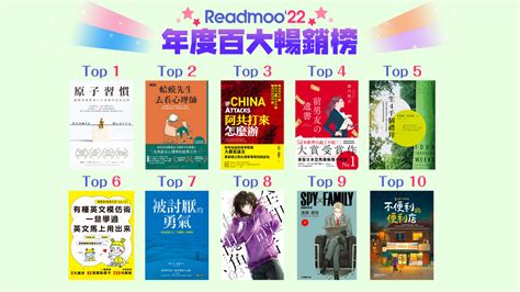 小說排行榜2022|Readmoo 讀墨電子書 2022 年度百大暢銷榜、閱讀。